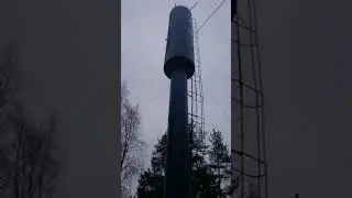 Установка водонапорной башни Рожновского 9