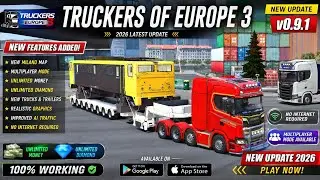 🚚Truckres of Europe 3 (BIG UPDATE V.0.9.1) Unlimited money and unlimited diamonds 