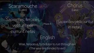 Genshin Impact - Scaramouche Theme - Lyric Phases Only (2 & 4)
