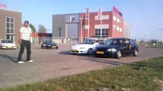 Civic eg Type R vs Civic ek h22a h2b
