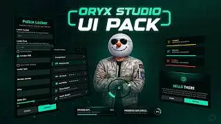 The Ultimate FiveM UI Pack | Premium Ox_Lib Redesign | Oryx Studio