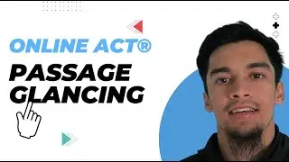 Reading Passage Glancing | ONLINE ACT TEST | 5 Academy