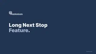 How On-Demand Transit Remains Responsive in Large Service Areas - Pantonium's Long Next Stop Feature