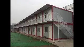 china low cost modular prefab duplex container frame house homes apartment homes