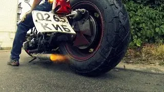 На Гаражах 13го : Днепр + Выхлоп на Мотоцикл Viper v250vxr /Irbis xr250