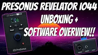 Presonus Revelator iO44 Audio Interface - Unboxing + Dsp and Loopback Overview!!!