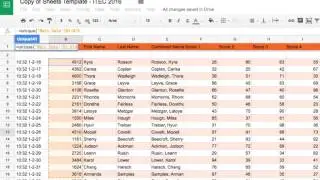 Unique Function in Google Sheets