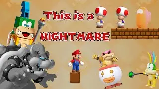 I 100% COMPLETED an AWFUL Mario mod inspired by 5 year olds
