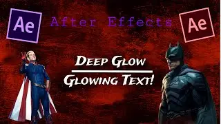 How To Add Amazing Glow To Your Text! (Deep Glow) | After effects Tutorial