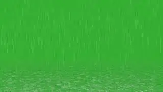 Free 4K Rain Effects Green Screen