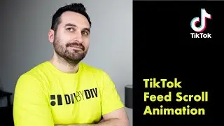 TikTok Feed Scroll Animation in CSS and JS