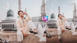 Picsart Eid Special Photo Editing 2020 | picsart best eid mubarak editing tutorial / #Faisu07