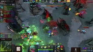 Epicenter Fly to The Moon vs Team Liquid Game 3 GG Moment