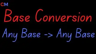 How to convert between any two bases (FAST) | Math Trick