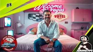 [FR] [E8] Motel Manager Simulator une chambre d'hôtel toute rose.