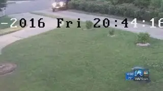 Home security video captures hit-and-run crash
