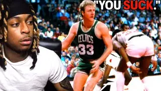 CHILL BIRD!! LEGENDARY LARRY BIRD TRASH TALK STORIES REVEALED