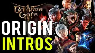 Baldur's Gate 3 All Origin Character Intros