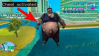 Secret Fat Zombie in GTA Vice City ! Hidden Place 