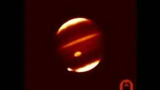 COMET SL9 HITS JUPITER
