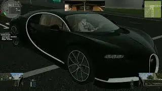 |City Car Driving #1| Trải nhiệm siêu xe Bugatti Chiron.