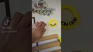 Drążek obrotowy IRON GRIP na cncprint.pl #fitness #silownia #wspinaczka #trening