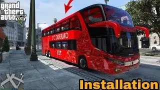 Gta v: installing coach bus mod🔥