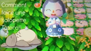 ACNL:[TUTO]comment faire une salopette Totoro