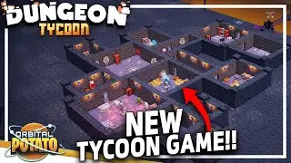 NEW Dungeon Base Builder!! - Dungeon Tycoon - Tycoon Management Game