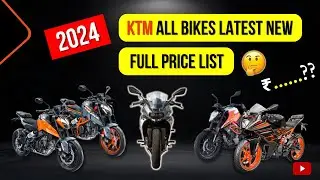 KTM All Bikes Latest New Full Price List 2024 | KTM Bikes |#2024 #ktmbike #ktmlover #duke #duke390