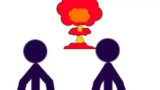 Stickman fight 1 (stickman animation) (drawing cartoons 2)