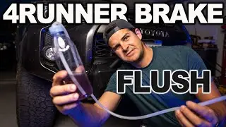 5th gen 4Runner Brake Fluid Bleed and Flush. It's EASY
