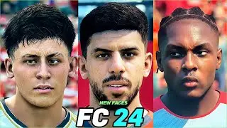 EA FC 24 | NEW PLAYER FACES