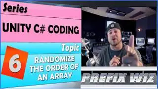 Unity C# Coding: Randomize the Order of An Array
