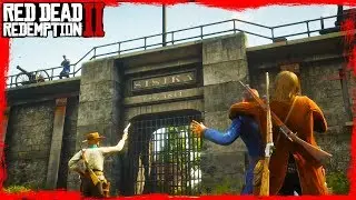 RDR2 Saving John Marston From Prison Sisika / Prison Break Visiting Hours Gameplay