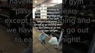 Not going to happen #workingout #shorts #nothappening #marriagehumor #couplescomedy #getfit