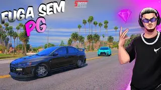 FUGA SEM PG DO DIAMANTEX COM O LANCER ! GTA 5 RP !