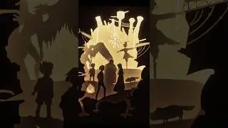 Howl’s Moving Castle DIY Light Box