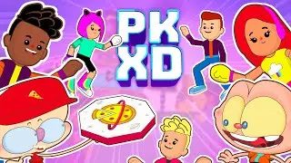 Mongo e Drongo em 3 episódios dentro do PK XD - PK XD em Desenho animado - Pet Shop e Corrida maluca