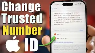 How to Change Trusted Phone Number in Apple ID? Change Verification Phone Number in Apple ID