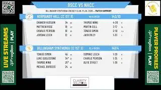 Billingham Synthonia CC 1st XI v Normanby Hall CC 1st XI