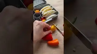 Eiersalat Sandwich für die Brotdose
