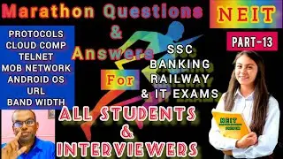 Marathon  Questions & Answers !! part-13 !!Analysis !! For SSC,RAILWAY,BANKING & IT STUDENTS !!Neit.