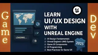 🎮 Master Game UI/UX Design in Unreal Engine | UMG & Widget Blueprints Tutorial (2025)