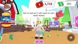 Millie in AdoptMe | Getting her 1st Pet | Roblox