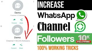 increase followers on whatsapp channel | whatsapp channel followers kaise badhaye