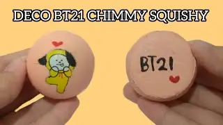 HOW TO MAKE BT21 CHIMMY SQUISHY