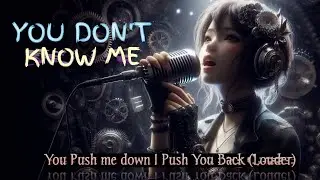 You don't know me Lyrics -  Elizabeth gillies ( You push me back i push you back , Louder louder )