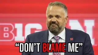Matt Rhule MAKES EXCUSES For POOR Coaching At Nebraska...AGAIN