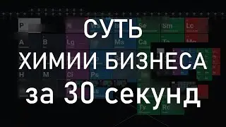 Суть химии бизнеса за 30 секунд